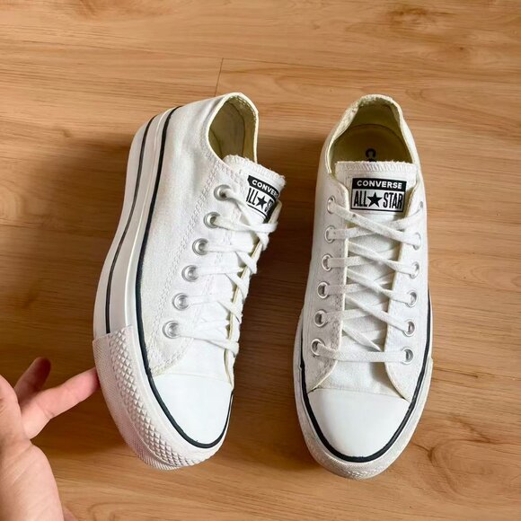 Converse Chuck Taylor All Star Lift Platform Canvas Women Size 6.5 US - Picture 8 of 13